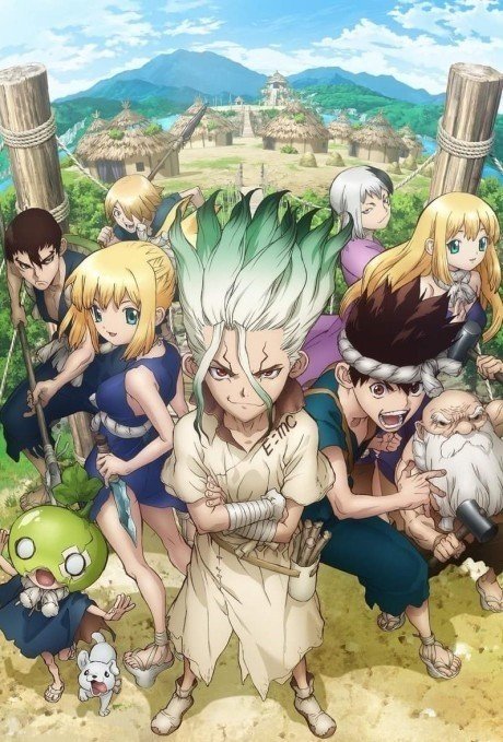 Dr. STONE, portada del anime