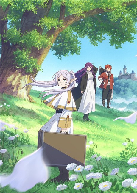 Póster del anime Frieren: Más allá del final del viaje