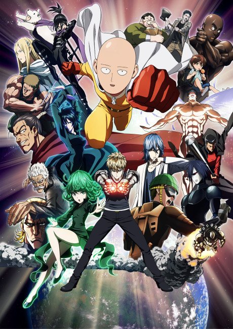 Póster del anime One-Punch Man