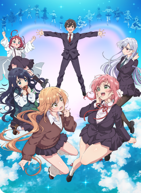The 100 Girlfriends, portada del anime