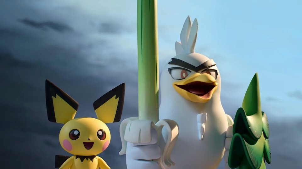 Aardman muestra el primer teaser de Pokémon Tales: The Misadventures of Sirfetch’d & Pichu