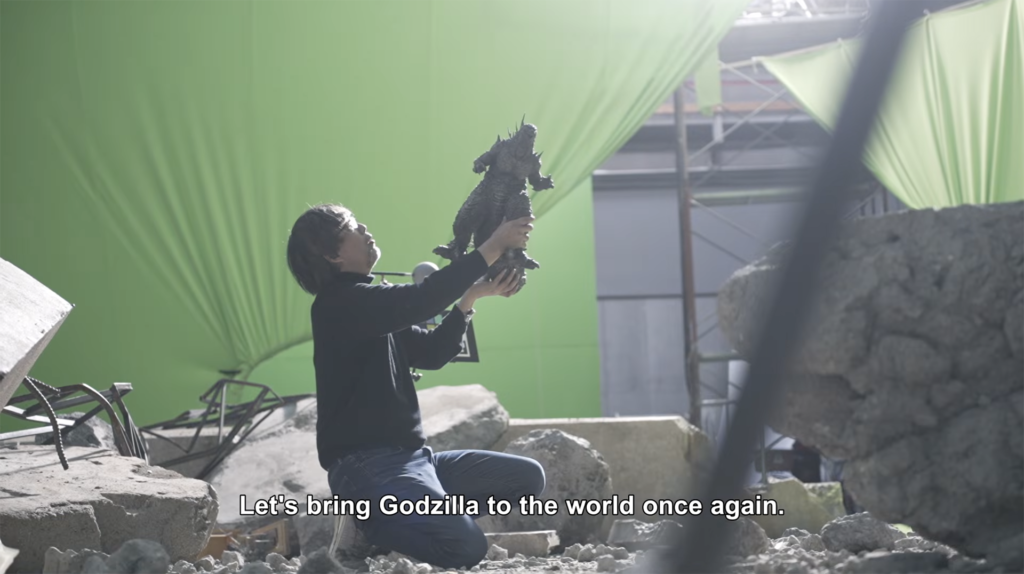 Godzilla Minus Zero muestra sus efectos prácticos en un nuevo vídeo detrás de cámaras
