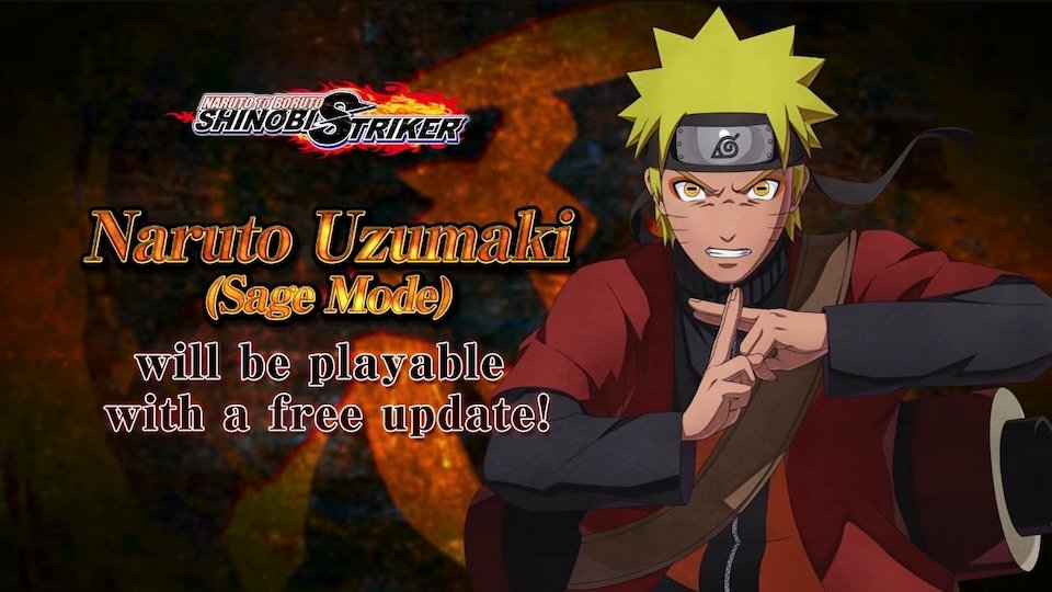Naruto Uzumaki en modo sabio llega gratis a Naruto to Boruto: Shinobi Striker