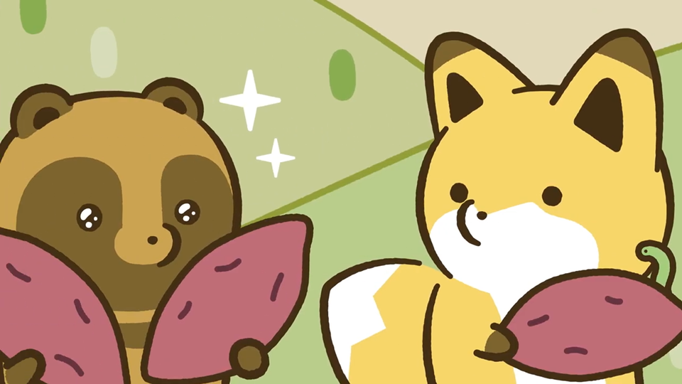 Tanuki to Kitsune presenta su reparto principal en un nuevo tráiler antes de su estreno en octubre